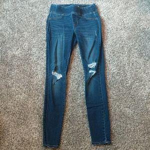 Old navy distressed jeggings